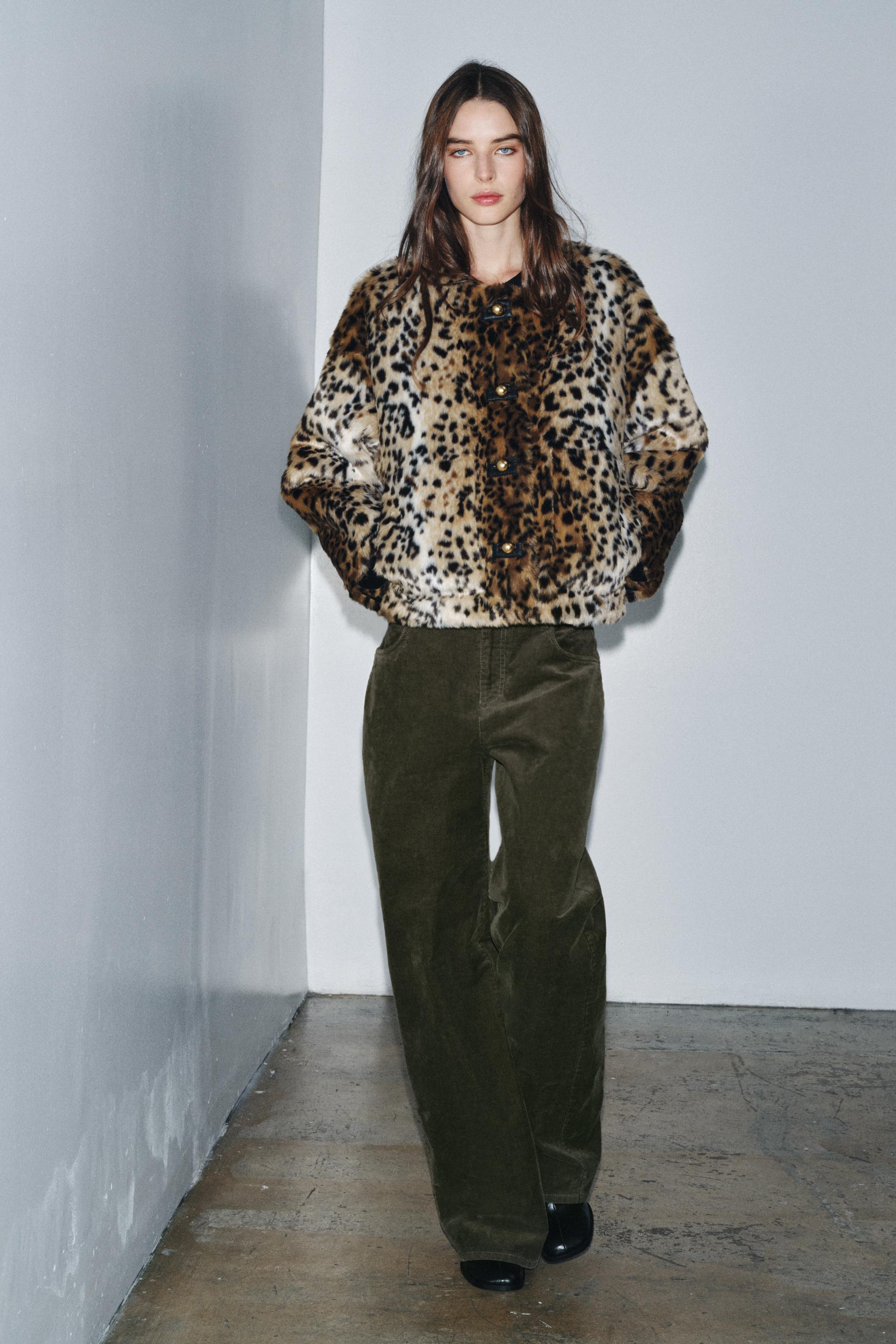 ZW COLLECTION ANIMAL PRINT JACKET